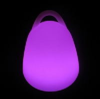 16 colors changing lighting decoration rechargeable Wireless led light KB-2124